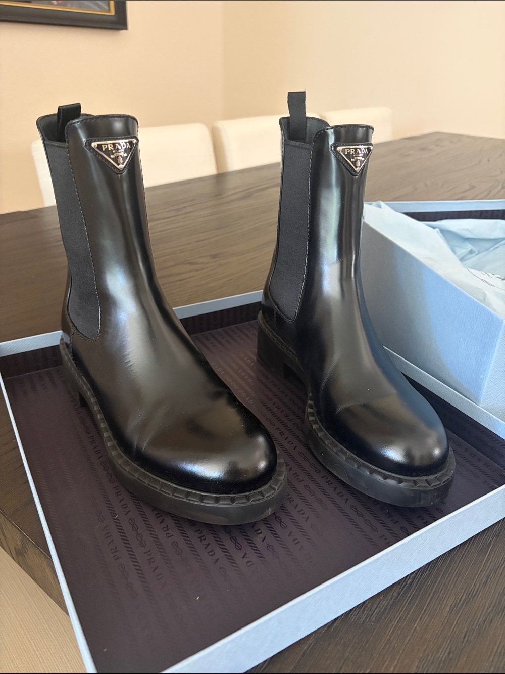 Prada Chelsea Boot size 37